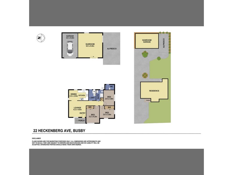 20 & 22 Heckenberg Avenue, Busby NSW 2168 Floorplan