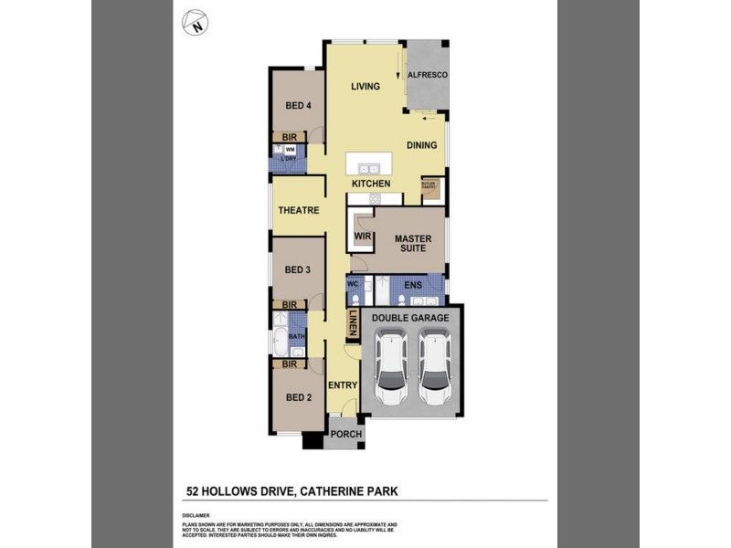 Lot- Hodgson Street, Oran Park NSW 2570 Floorplan