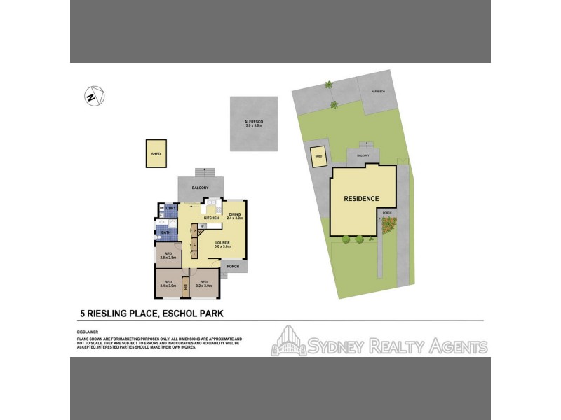 5 Riesling Place, Eschol Park NSW 2558 Floorplan