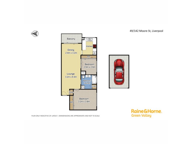 49/142 Moore Street, Liverpool NSW 2170 Floorplan