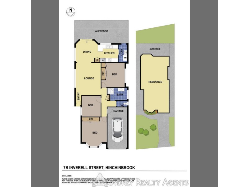 7B Inverell Avenue, Hinchinbrook NSW 2168 Floorplan