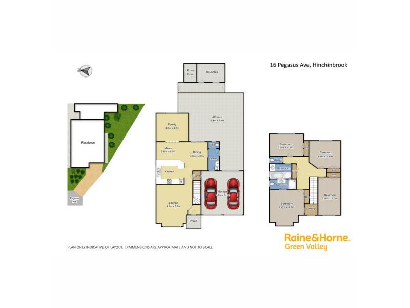 16 Pegasus Avenue, Hinchinbrook NSW 2168 Floorplan