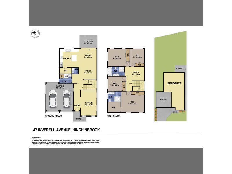 47 Inverell Avenue, Hinchinbrook NSW 2168 Floorplan