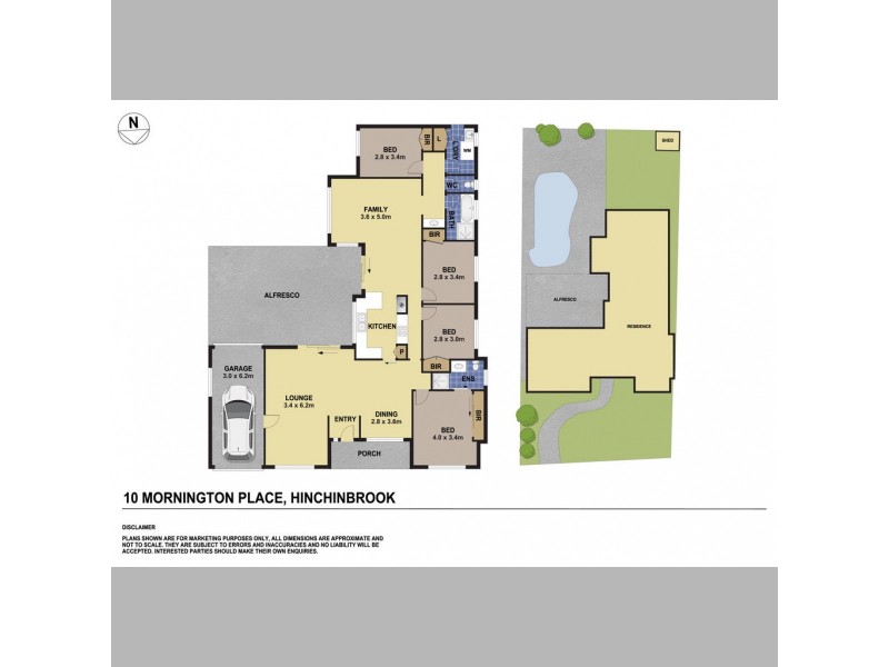 10 Mornington Place, Hinchinbrook NSW 2168 Floorplan