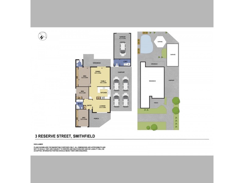 3 Reserve Street, Smithfield NSW 2164 Floorplan