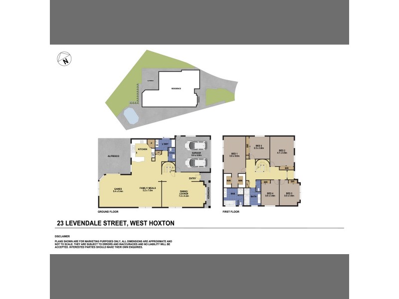 23 Levendale Street, West Hoxton NSW 2171 Floorplan