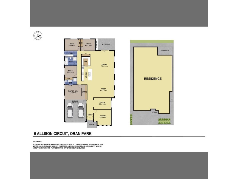 5 Allison Circuit, Oran Park NSW 2570 Floorplan