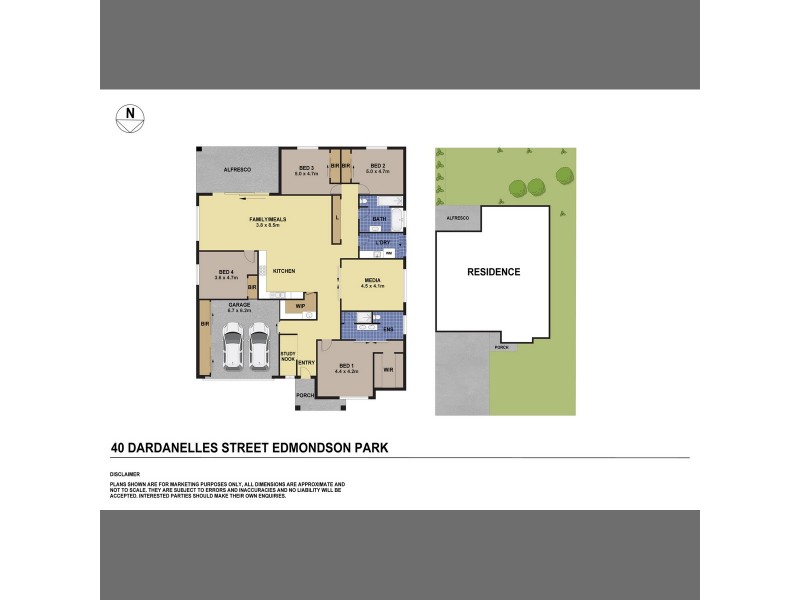 40 Dardanelles Road, Edmondson Park NSW 2174 Floorplan