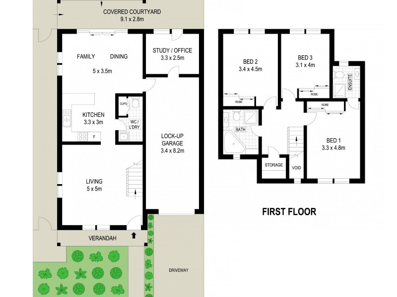 16 Dunkeld Avenue, Hurlstone Park NSW 2193 Floorplan