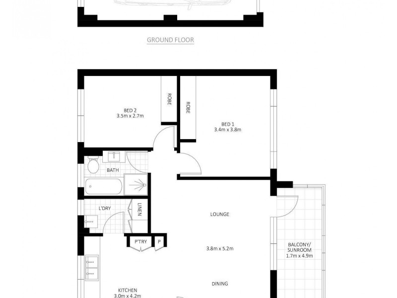 7/121 Cavendish Street, Stanmore NSW 2048 Floorplan