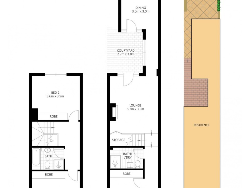 100 Angel Street, Newtown NSW 2042 Floorplan