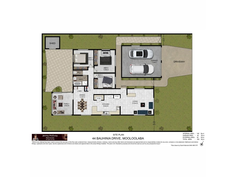 44 Bauhinia Drive, Mooloolaba QLD 4557 Floorplan