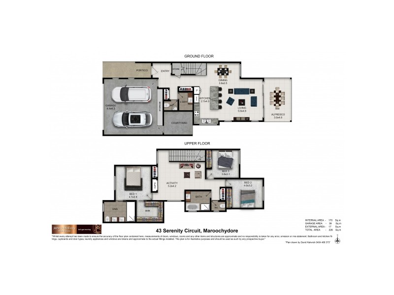 43 Serenity Circuit, Maroochydore QLD 4558 Floorplan