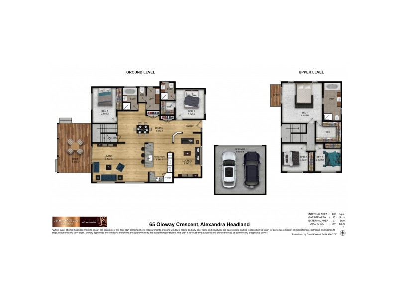 65 Oloway Crescent, Alexandra Headland QLD 4572 Floorplan