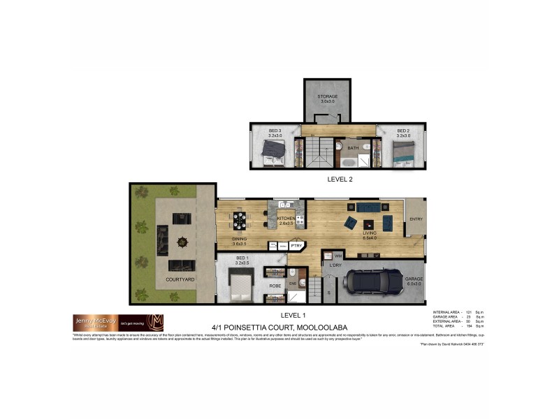 4/1 Poinsettia Court, Mooloolaba QLD 4557 Floorplan