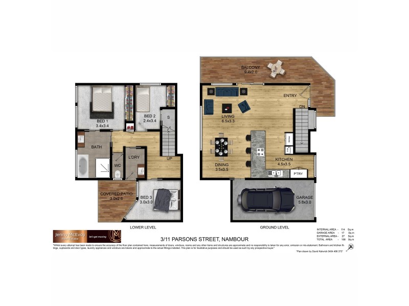 3/11 Parsons Street, Nambour QLD 4560 Floorplan