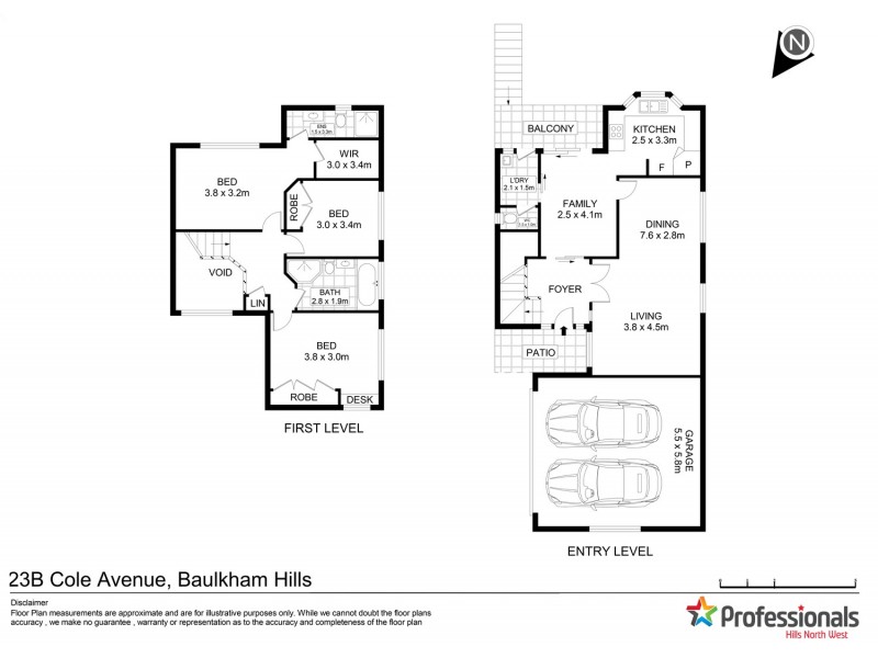 23b Cole Avenue, Baulkham Hills NSW 2153 Floorplan