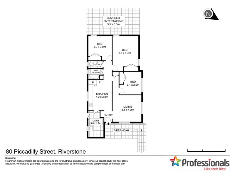 80 Piccadilly Street, Riverstone NSW 2765 Floorplan