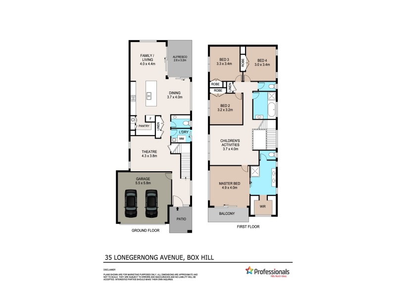 35 Longerenong Avenue, Box Hill NSW 2765 Floorplan