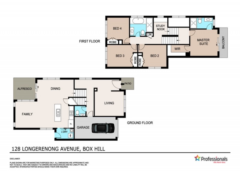 128 Longerenong Avenue, Box Hill NSW 2765 Floorplan
