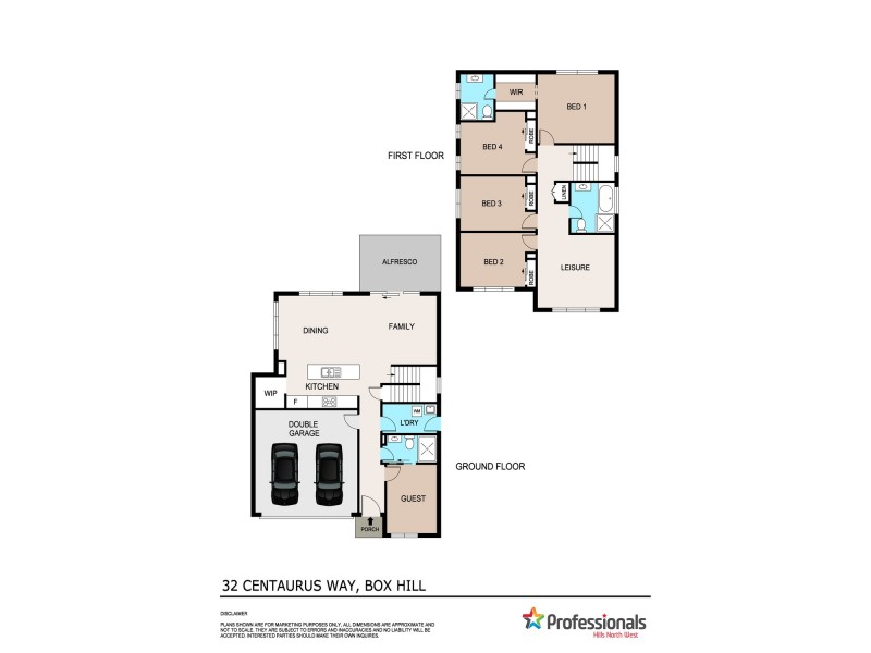 32 Centaurus Way, Box Hill NSW 2765 Floorplan