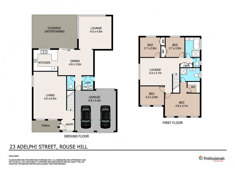 23 Adelphi Street, Rouse Hill NSW 2155 Floorplan
