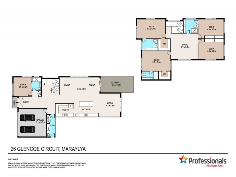 26 Glencoe Circuit, Maraylya NSW 2765 Floorplan