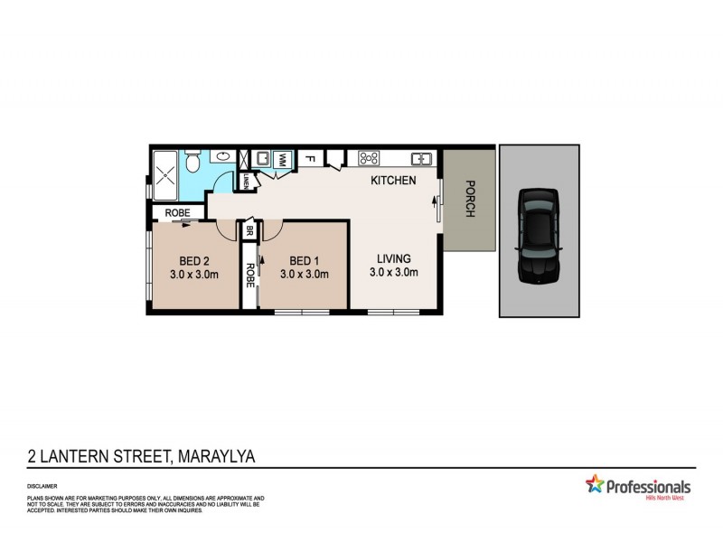 2 Lantern Street, Maraylya NSW 2765 Floorplan