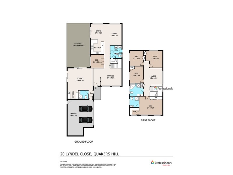 20 Lyndel Close, Quakers Hill NSW 2763 Floorplan