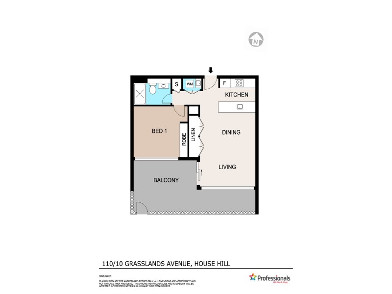 101/10 Grassland Street, Rouse Hill NSW 2155 Floorplan