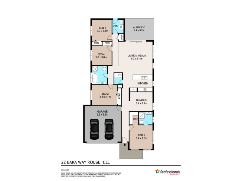 Rouse Hill NSW 2155 Floorplan