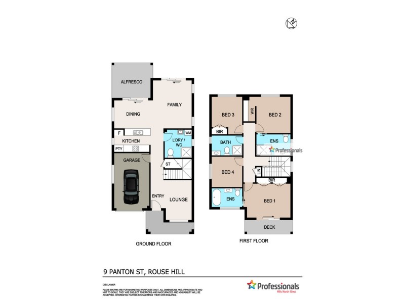 9 Panton Street, Rouse Hill NSW 2155 Floorplan