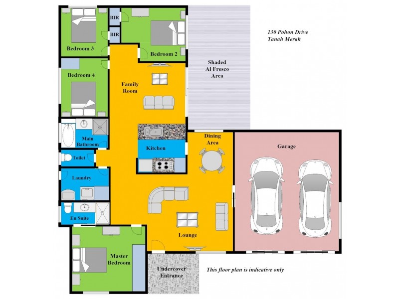 130 Pohon Drive, Tanah Merah QLD 4128 Floorplan