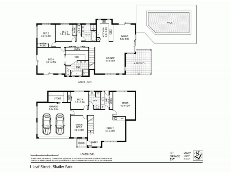 1 Leaf Street, Shailer Park QLD 4128 Floorplan