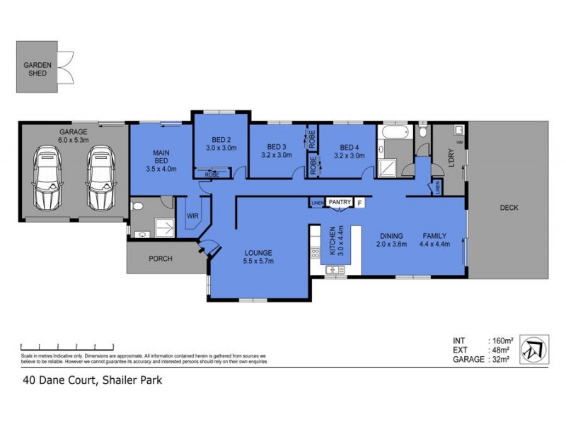 40 Dane Court, Shailer Park QLD 4128 Floorplan