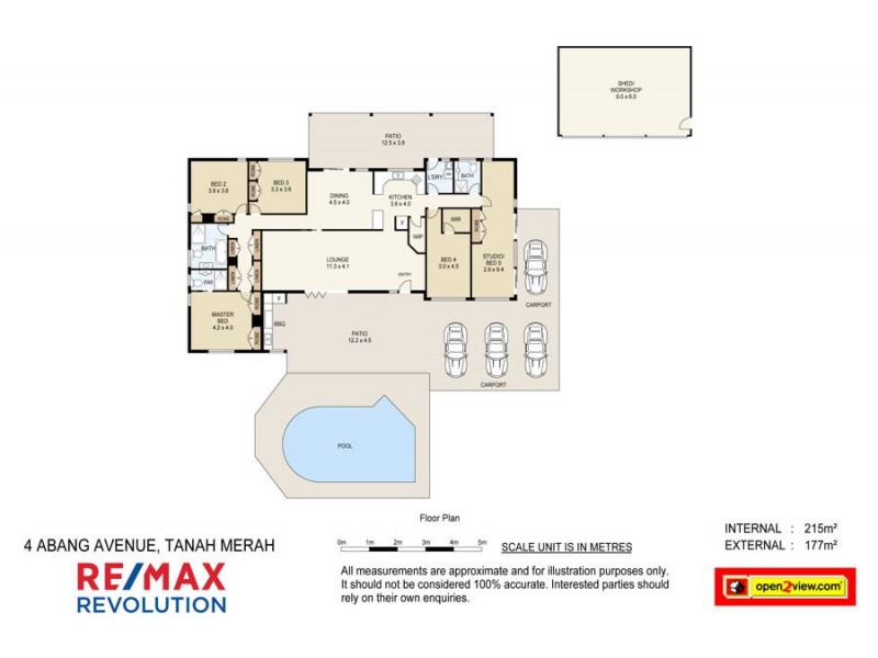 4 Abang Avenue, Tanah Merah QLD 4128 Floorplan