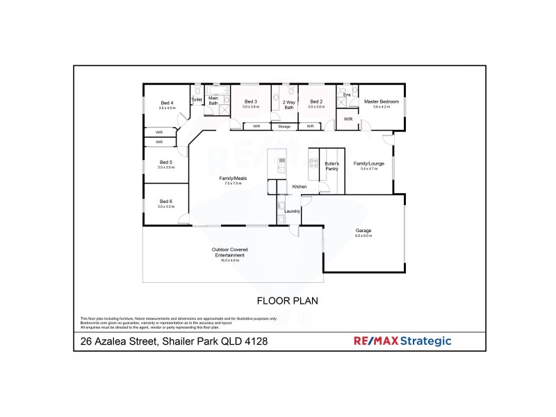 26 Azalea Avenue, Daisy Hill QLD 4127 Floorplan