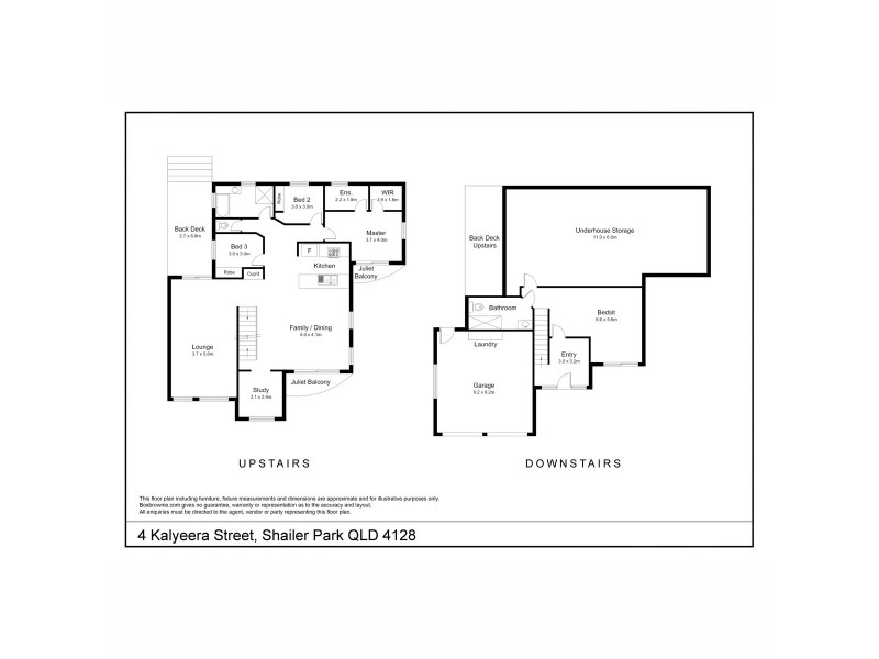 4 Kalyeera Court, Shailer Park QLD 4128 Floorplan
