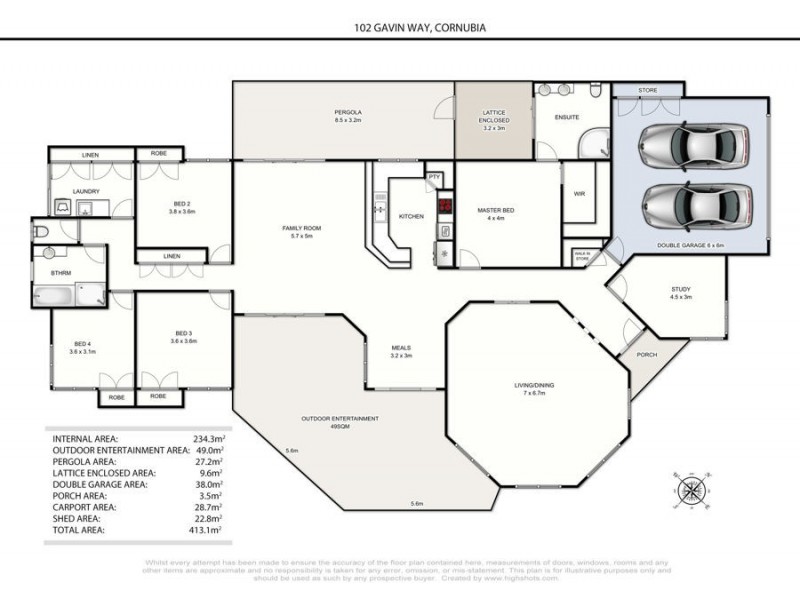 102 Gavin Way, Cornubia QLD 4130 Floorplan