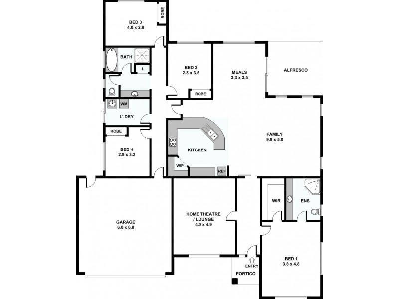 7 Providence Place, Hindmarsh Island SA 5214 Floorplan