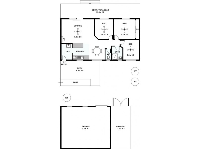 48 Sidney Parade, Hindmarsh Island SA 5214 Floorplan