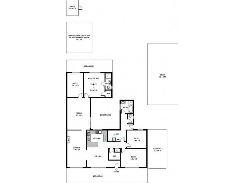 57 Beach Road, Goolwa Beach SA 5214 Floorplan