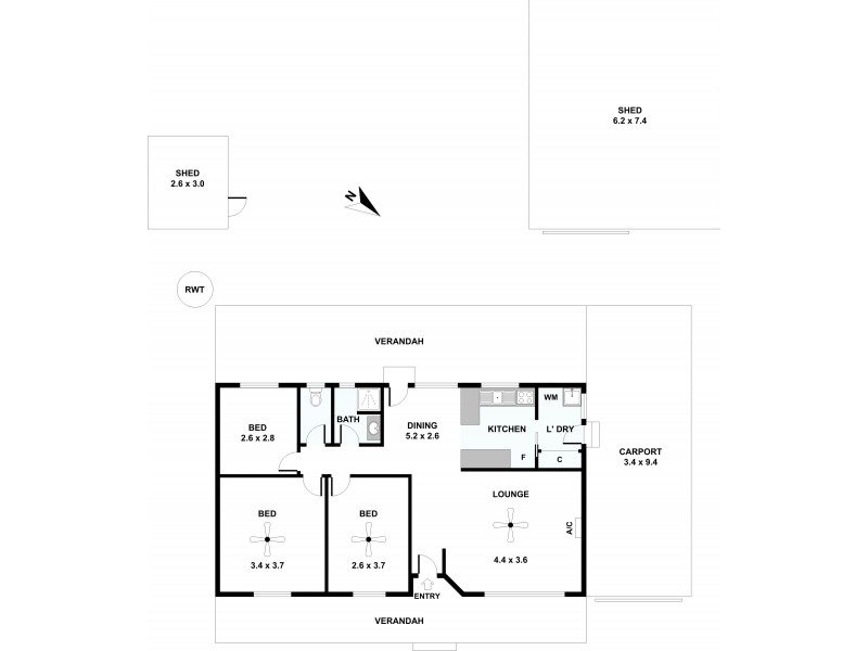 13 Heinicke Avenue, Goolwa South SA 5214 Floorplan