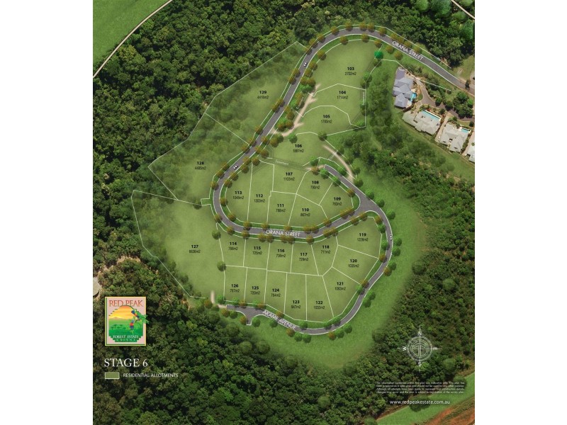 LOT 117 Orana Street ‘RED PEAK FOREST ESTATE’, Caravonica QLD 4878