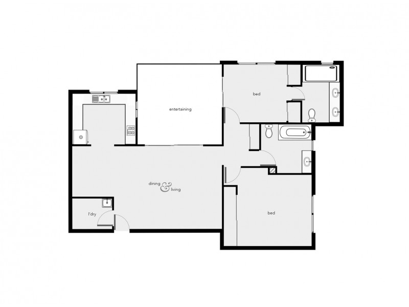 1619/2-10 Greenslopes Street, Cairns North QLD 4870 Floorplan