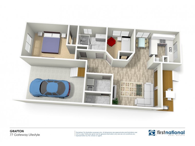 77 Gateway Village, Grafton, Grafton NSW 2460 Floorplan