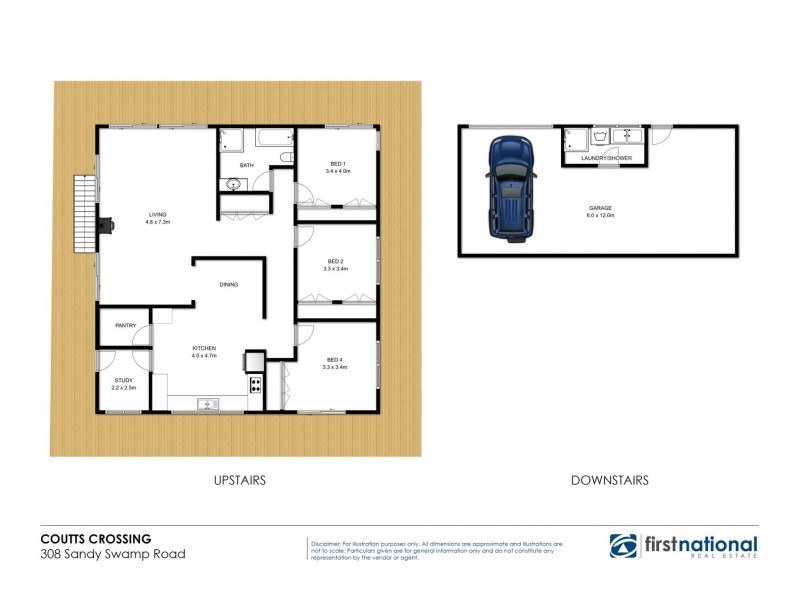 308 Sandy Swamp Road, Coutts Crossing NSW 2460 Floorplan
