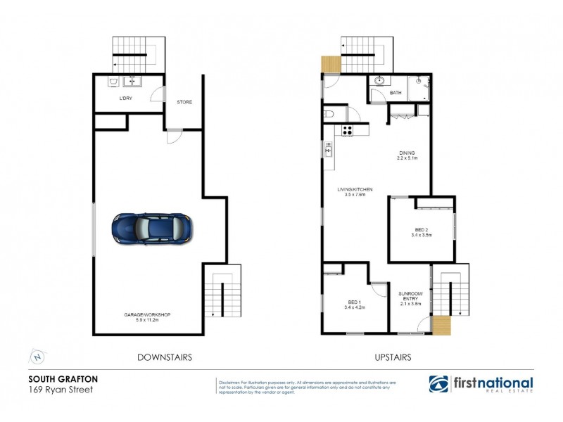 169 Ryan Street, South Grafton NSW 2460 Floorplan