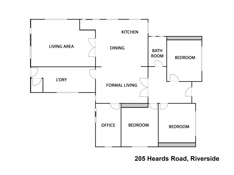 Lot 1, 205 Heards Road, Riverside VIC 3401 Floorplan