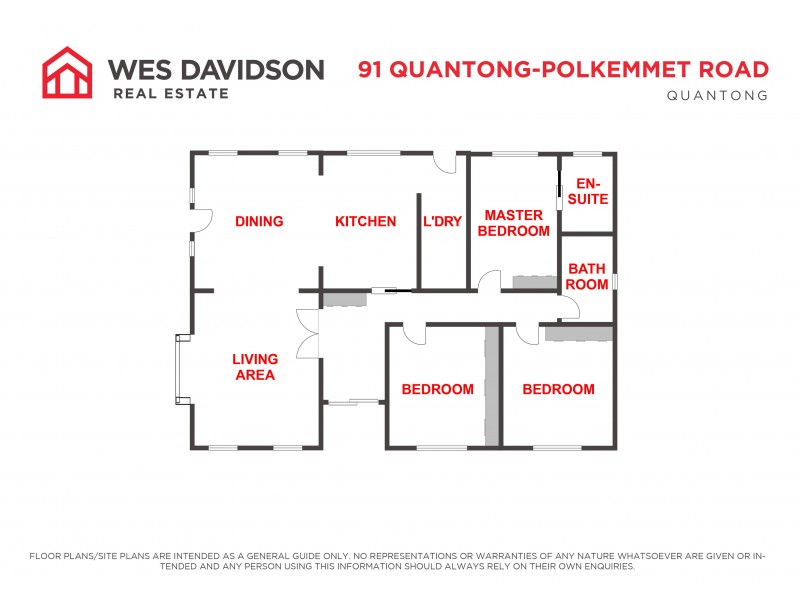 91 Quantong-Polkemmet Road, Quantong VIC 3401 Floorplan